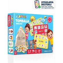 YİPPEE İngilizce Çocuk Tombala Oyunu - Eğitici İngilizce Kelime Öğrenme Oyunu | Okul Öncesi ve İlkokul