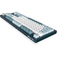 Bomii Mkey Tkl Freedom Gaterong Pro 2.0 Kırmızı Switch Ingilizce Düzen Oyuncu Klavyesi