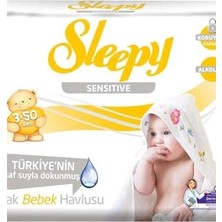 Bomii Sensitive Islak Bebek Havlu 3X50'LI