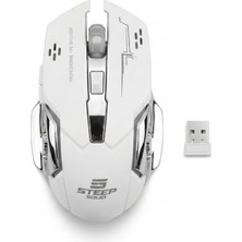 Bomii Mo-08 Kablosuz Oyuncu Mouse, 2.4 Ghz Usb, Şarj Edilebilir Rgb, 2400 Dpı Optik Sensör, Sağ-Sol El Uyumlu