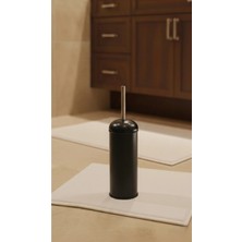 Marvielle Metal Bon Kapak Tuvalet Fırçası Siyah Wc Fırçası Lüx Tuvalet Fırçası Metal - Çöp Kovası