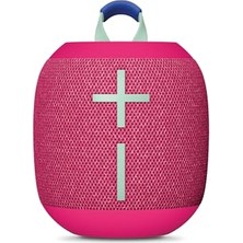Bomii Wonderboom 4 Taşınabilir Bluetooth Hoparlör, Su ve Toz Geçirmez, Batmaz, 360 Derece Ses, 40 M Kullanım Mesafesi, Pembe