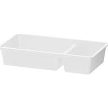 Bomii Kutu Organizer 33X17 Cm, Masaüstü Çekmece Içi Saklama Kutusu, Gri