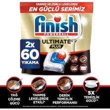 Ertürk Store Ultimate Plus 60 Kapsül Bulaşık Makinesi Deterjanı Tableti (1 x 60 Kapsül) (2 Paketi)