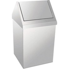 Marvielle Krom Çöp Kovası Çatı Kapak 25 Litre 430K - Çöp Kovası