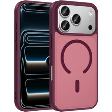 Tele Shop iPhone 17 Pro Magsafe Uyumlu Şık Mat Kamera Koruyucu Kılıf Mlk/babet