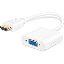 Bomii Altın Uçlu Full Hd HDMI - VGA Kablo Dönüştürücü