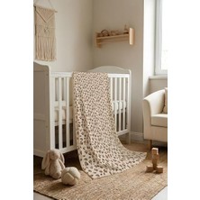 Bomii Bebek Battaniyesi, Leopar Desenli Soft Touch Termal CBT0009