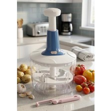 Bomii Ludıa Hazneli Pratik Meyve Sebze Soyucu 2.5 L ve Keskin Pratik Soyacak Seti