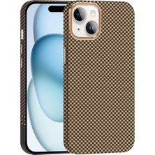 Tele Shop iPhone 14 Karbon Fiber Görünümlü Gros Kılıf – M-Safe Şarj Özellikli Mlk