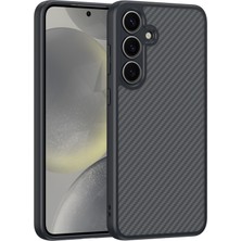 Tele Shop Samsung Galaxy S25 Karbon Fiber Tasarımlı Elnino Kılıf – Magsafe Özellikli Mlk