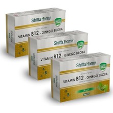 Bomii Vitamin B12-GINGKO Biloba 28 Tablet (3 Adet)