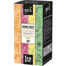 Bomii 4'lü Karma Kutu (Detoks, Yeşil Çay Mango, Orman Meyveleri, Roibos Vanilya)