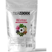 Bomii Doğal Bitki Çayları Winter Kış Bitki Çayı Rooibos Hibiskus Bitkisel Çay 50 G