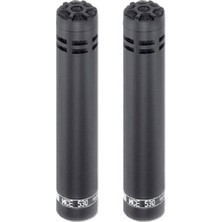Bomii MCE530-STEREO Set Küçük Diyaframlı Kardioid Elektret Kondenser Mikrofonlar, 2'li Set
