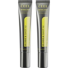 Bomii Retinal%0.1 Sıkılaştırıcı Krem 2X15 ml - Retinaldehyde, 7x Hyaluronik Asit Kompleksi, Azelaik Asit ve Q10 Içeren Yenileyici ve Nemlendirici Yüz Bakım Kremi