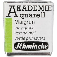 Bomii Akademie Aquarell Yarım Tablet Sulu Boya 552 May Green