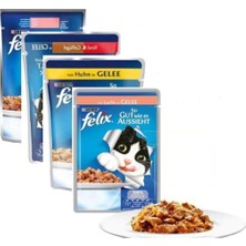 Bomii Purina Karışık Çeşitli Pouch Yetişkin Kedi Yaş Maması 20 x 100 G