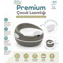 Marvielle Dolu Nuve Premium Lazımlık – Kaymaz Tabanlı, Kapaklı ve Çıkarılabilir Hazne - Klozet Adaptörü & Lazımlık