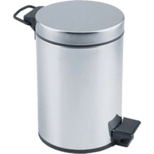 Marvielle Pedallı 3lt Krom Metal - Çöp Kovası