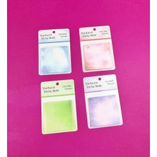 Bomii Yıldız Patlaması Tasarımlı Şeffaf Post-It