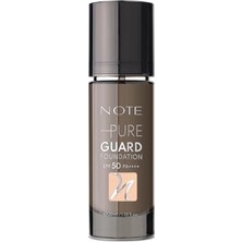 Bomii Pure Guard Foundation 100 Glowing Beige Spf 50 Yoğun Kapatıcı Saten Bitişli Fondöten