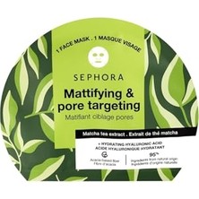 Bomii Fruit & Plant + Hyalurinc Acid Mask - Hyaluronik Asitli Matlaştırıcı Kağıt Yüz Maskesi Matcha Tea