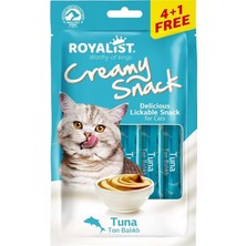 Bomii Creamy Snack - Ton Balıklı Sıvı Ödül Maması -Tuna 5X15 G -75 G