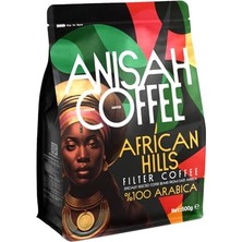 Bomii African Hills Öğütülmüş Filtre Kahve 500 G Doğu Afrika Blendi Medium ROAST%100 Arabica