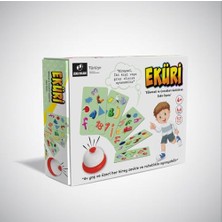 Bomii Zeka Oyunu, Eküri Eğlenceli ve Çocukları Geliştiren (Dikkat - Odaklanma - Hız - Görsel Algı - Zeka Oyunu - Oyuncak - Aile Kutu Oyunu)