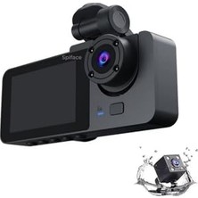 Bomii Wifi Özellikli Dasch Cam 1080P Araç Içi Kamera 4 Inch 140 Derece Geniş Açılı ile Uyumlu