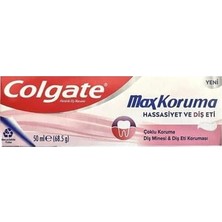 Bomii Diş Macunu, Colgate Max Koruma Hassasiyet ve Diş Eti 50 ml