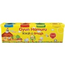 Marmara Avm Dough 4'lü Oyun Hamuru Seti 480 Gram
