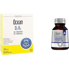 Bomii D3K2 Damla 20 ml X1 + Orzax Extramag 60 Tablet X1
