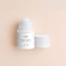 Bomii Mavili Kapı Daily Fresh Roll-On Doğal Deodorant | Alüminyumsuz ve Karbonatsız | Kombucha ile Mikrobiyom Dostu | Paçuli Kokulu | Vegan | 50 ml