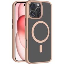 Tele Shop iPhone 16 Pro Max Magsafe Destekli Kamera Korumalı Zarif Mat Görünümlü Kılıfı Mlk/ Sio