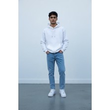Oray Store Erkek Boyfriend Kalıp Bilek Boy Paça Kaliteli Denim Jeans