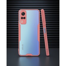 TeknoKapsül Vivo Y53S Kılıf Platin Silikon - Pembe