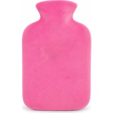 Bomii 1 L Polarlı Kılıflı Sıcak Su Torbası, Pembe