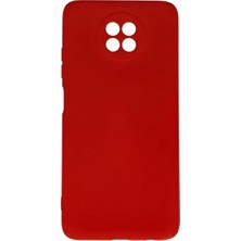 Zenviaa Mey Ithalat®  Redmi Note 9 5g Kılıf Nano Içi Kadife Silikon - Kırmızı ZNV20296545