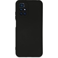 Zenviaa Mey Ithalat®  Redmi 10 2022 Kılıf Nano Içi Kadife Silikon - Siyah ZNV20296545