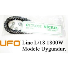 Sern Ufo Line L/18 1800W Uyumlu 1800W Infrared Soba Isıtıcı Rezistans Teli (Yatay)