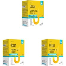 Bomii Vitamin D3 Damla 1000 Iu 50 ml (3 Paketi)