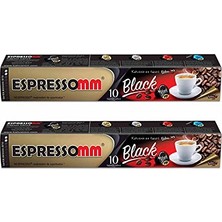 Bomii ® Black Kapsül Kahve (20 Adet) - Nespresso® Uyumlu*