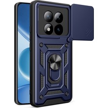 TeleZone Redmi Note 15 Pro Plus Kamera Sürgülü ve Tam Koruma Sağlayan Sert Puma Silikon Kapak