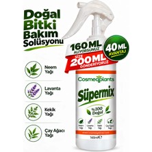 Cosmeqplants Yaprak Biti ve Unlu Bit Önleyici Doğal Solüsyon - 160 ml