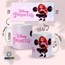 Ghostbastır Design Disney Prenses Kupa Bardak | Tek Adet K0734