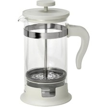Marmara Avm Upphetta French Press, Paslanmaz Çelik-Kırık Beyaz Paslanmaz Çelik-Kırık Beyaz 1 L