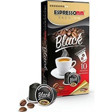 Marmara Avm ® Premium Black Alüminyum Kapsül Kahve (10 Adet) - Nespresso® Uyumlu*