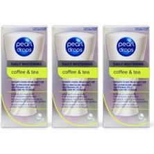 Pearl Drops Coffee & Tea Çay ve Kahve Diş Macunu 3 x 50 ml